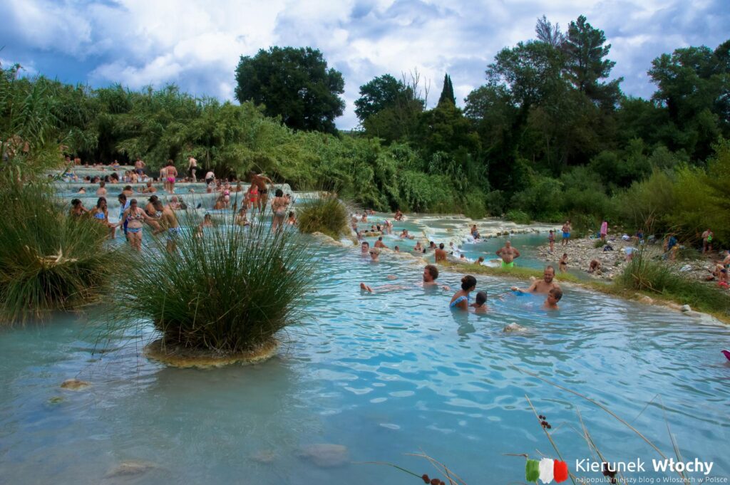 gorące źródła termalne w Toskanii, Terme di Saturnia (fot. Łukasz Ropczyński, kierunekwlochy.pl)